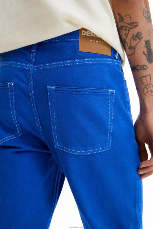 oblačila NFXLT1569 moški Desigual ravne kavbojke