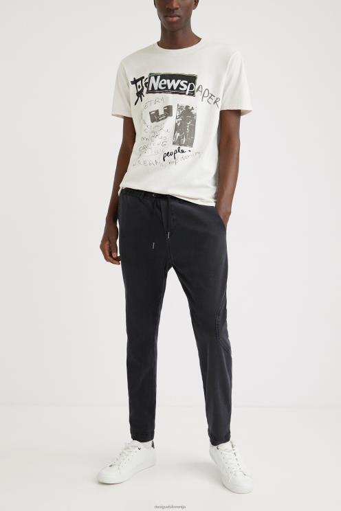 oblačila NFXLT1627 moški Desigual vodilni tekači