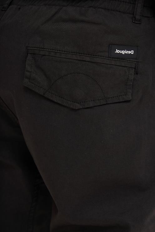 oblačila NFXLT1628 moški Desigual joggers iz keperja