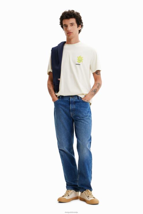 oblačila NFXLT1653 moški Desigual ravne kavbojke