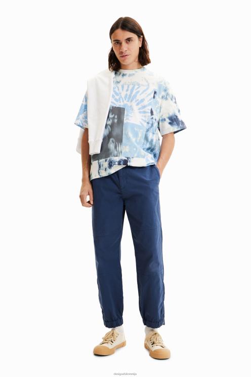 oblačila NFXLT1677 moški Desigual jogger hlače