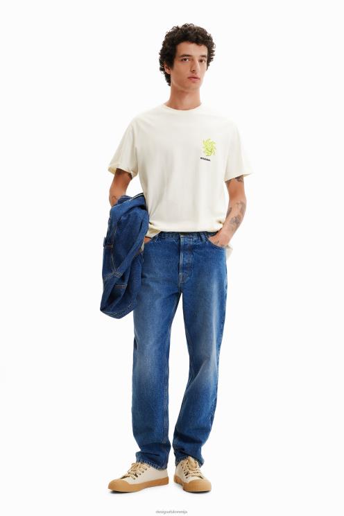 oblačila NFXLT1520 moški Desigual sončna majica s kratkimi rokavi