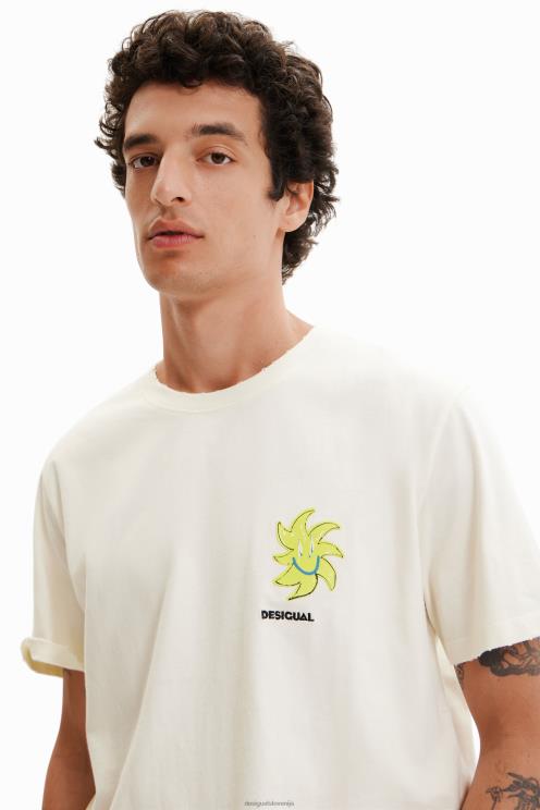 oblačila NFXLT1520 moški Desigual sončna majica s kratkimi rokavi