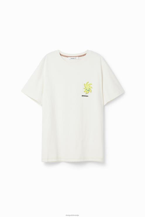 oblačila NFXLT1520 moški Desigual sončna majica s kratkimi rokavi