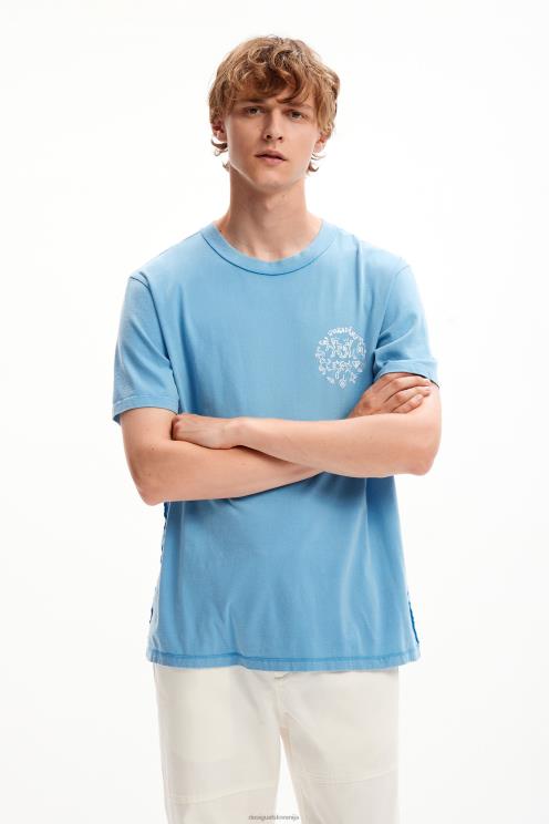 oblačila NFXLT1561 moški Desigual majica s kratkimi rokavi paradise