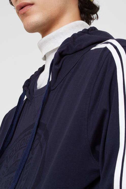 oblačila NFXLT1563 moški Desigual hibridna majica s kapuco