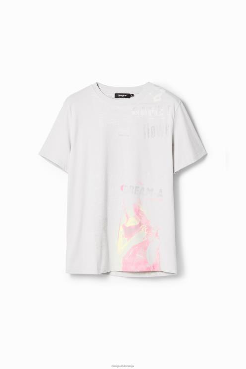 oblačila NFXLT1630 moški Desigual bombažna časopisna majica