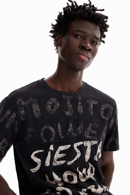 oblačila NFXLT1652 moški Desigual mojito majica s kratkimi rokavi