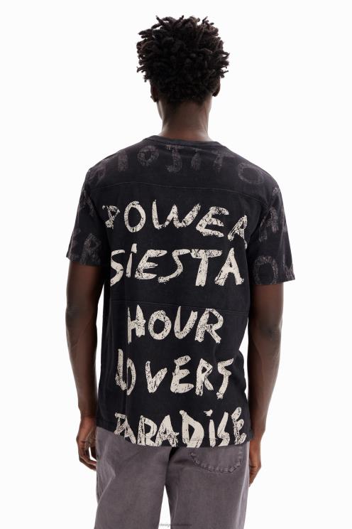 oblačila NFXLT1652 moški Desigual mojito majica s kratkimi rokavi