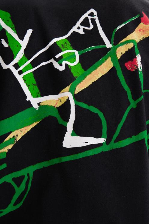 oblačila NFXLT1687 moški Desigual no es lo mismo majica s kratkimi rokavi