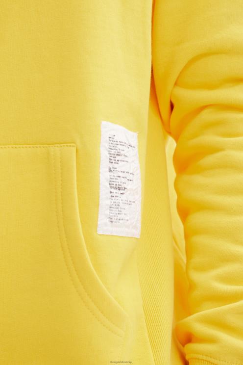 oblačila NFXLT1530 moški Desigual sporočilo pulover s kapuco