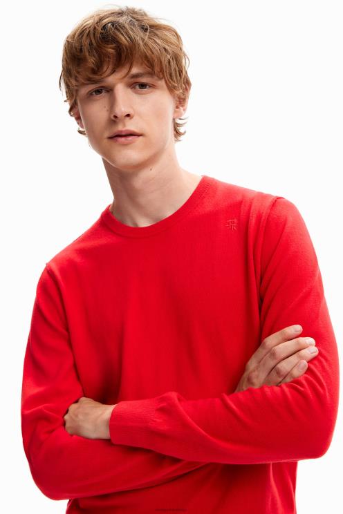 oblačila NFXLT1633 moški Desigual pulover z navadnimi šivi