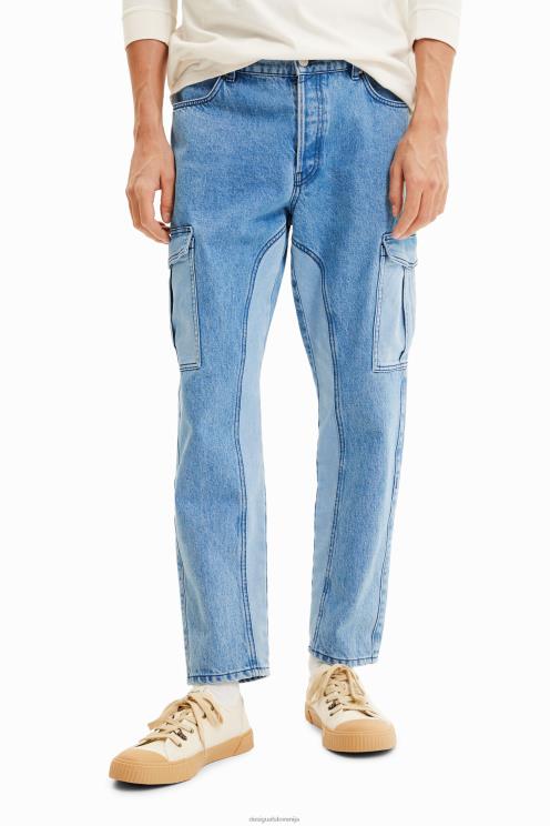 oblačila NFXLT1534 moški Desigual hibridne kargo hlače