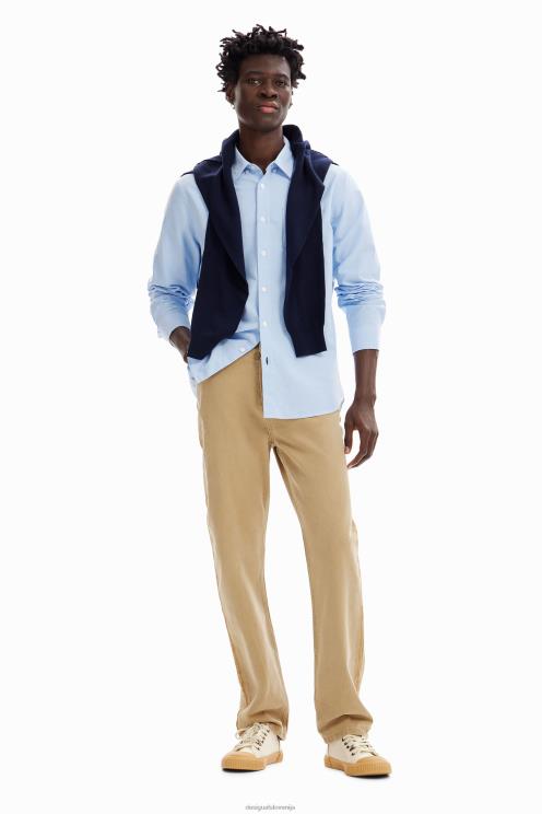 oblačila NFXLT1597 moški Desigual srajca z navadnimi šivi