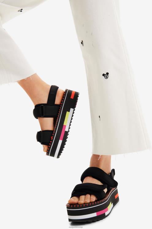 obutev NFXLT1011 ženske Desigual xl sandali s platformo