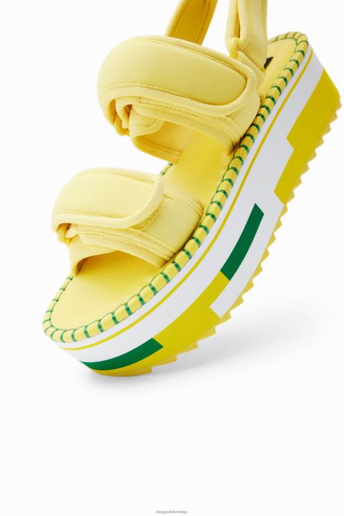 obutev NFXLT905 ženske Desigual xl sandali s platformo