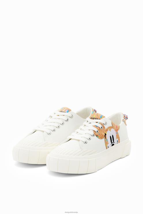 obutev NFXLT1020 ženske Desigual Disneyjeve superge s platformo Mickey Mouse
