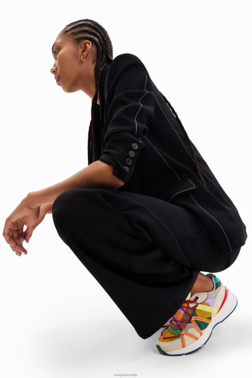 obutev NFXLT1465 ženske Desigual patchwork treking podrobnosti superge