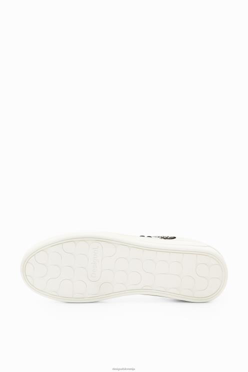 obutev NFXLT1467 ženske Desigual disneyjeve superge z zadrgo Mickey Mouse