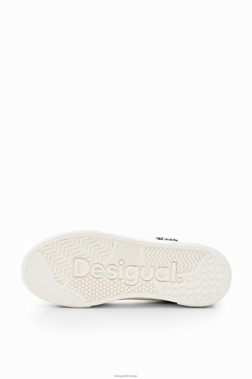 obutev NFXLT1469 ženske Desigual visoke denim superge