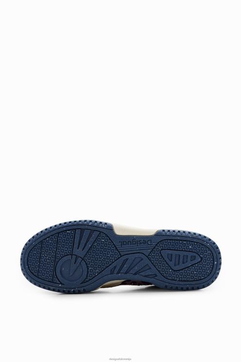 obutev NFXLT1485 ženske Desigual retro debele patchwork superge