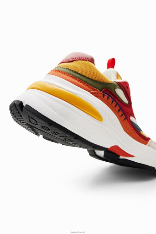 obutev NFXLT1487 ženske Desigual patchwork tekaške superge