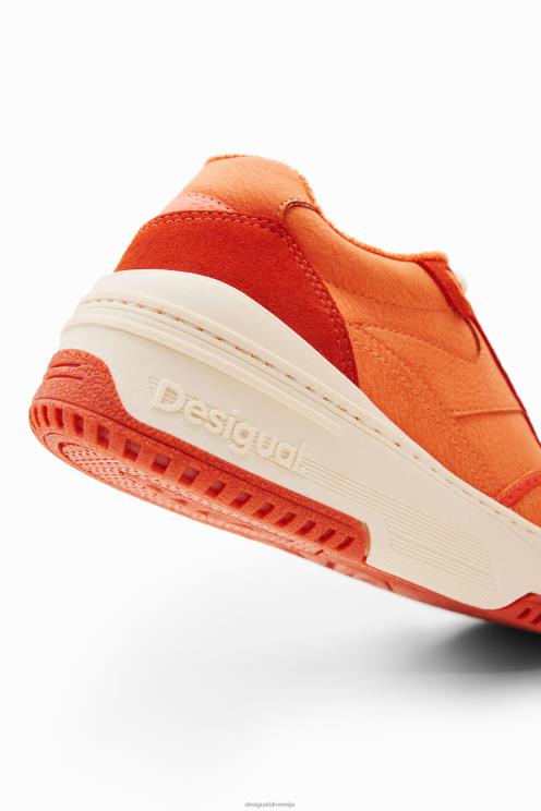 obutev NFXLT1489 ženske Desigual retro debele patchwork superge