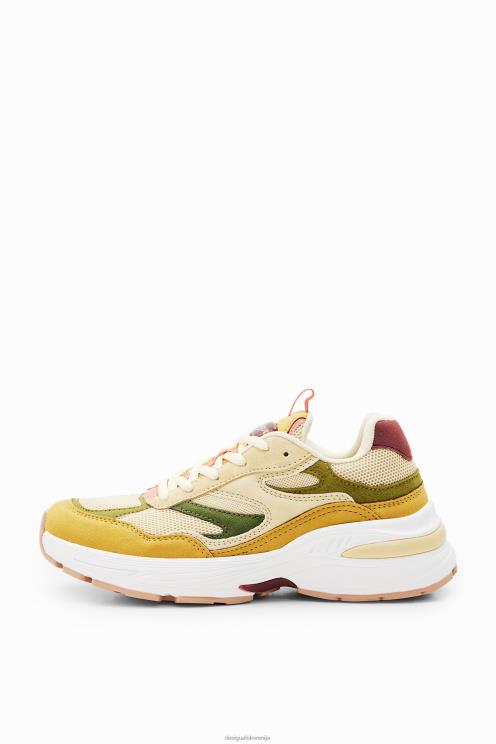 obutev NFXLT1497 ženske Desigual patchwork tekaške superge