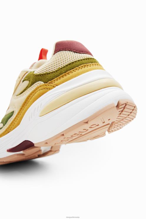 obutev NFXLT1497 ženske Desigual patchwork tekaške superge