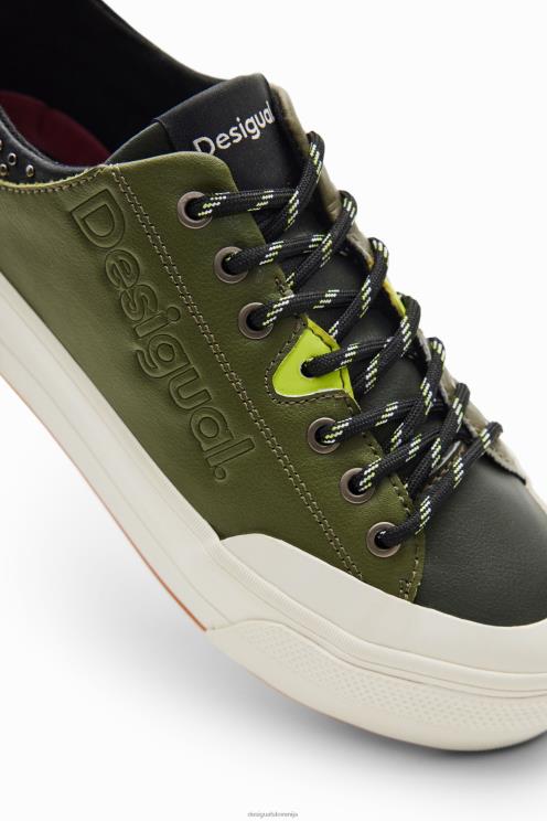 obutev NFXLT1505 ženske Desigual superge s platformo z jeklenkami