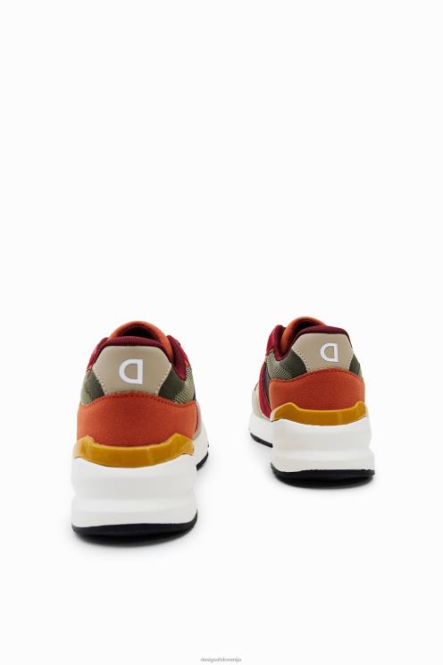 obutev NFXLT1507 ženske Desigual patchwork tekaške superge