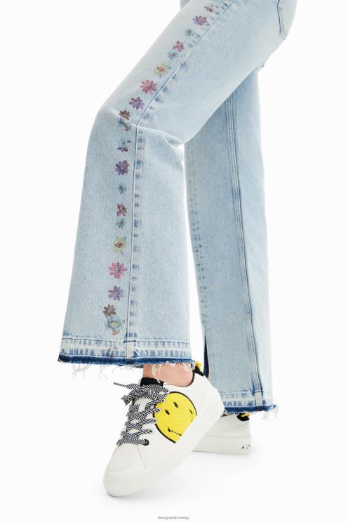 obutev NFXLT1509 ženske Desigual superge s platformo smeška