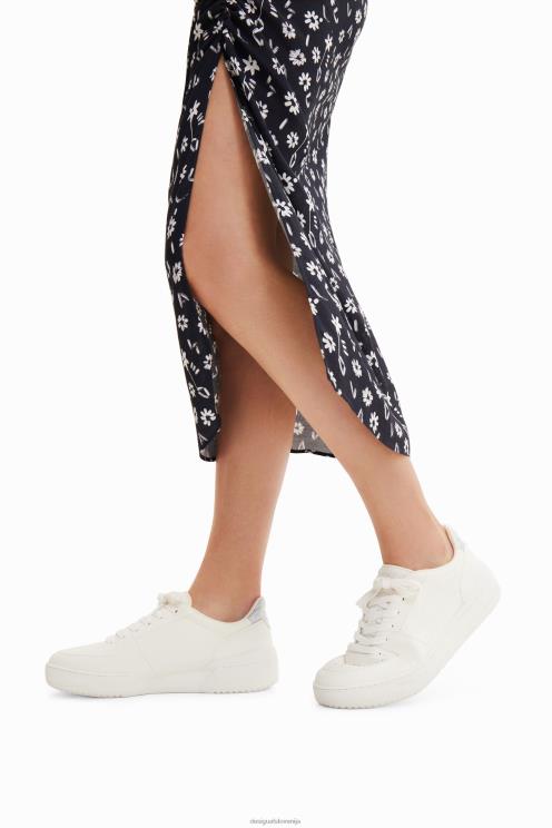 obutev NFXLT609 ženske Desigual retro debele superge