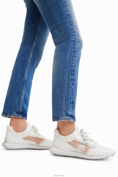 obutev NFXLT702 ženske Desigual prosojne tekaške superge