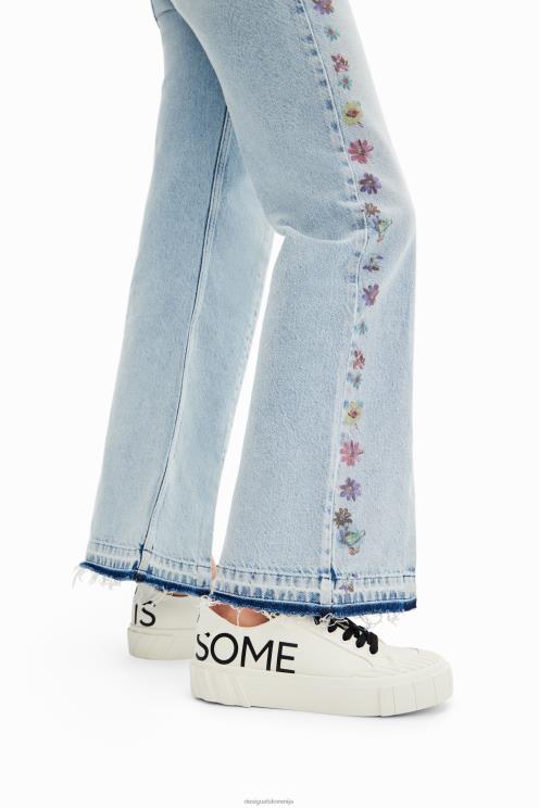 obutev NFXLT849 ženske Desigual life is awesome superge s platformo