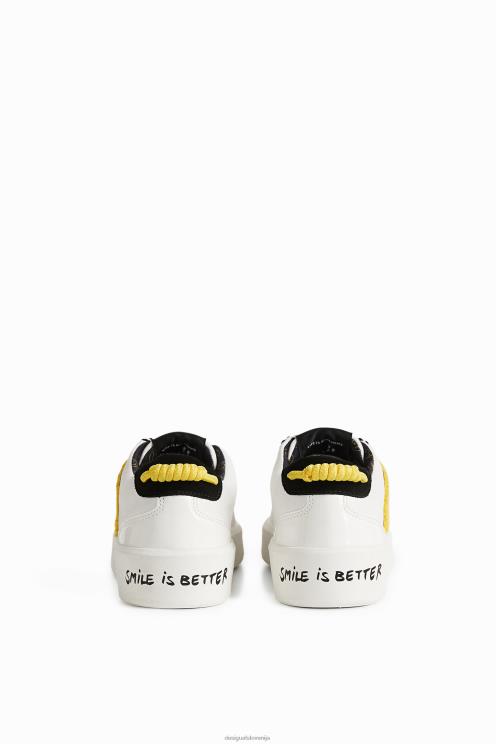 obutev NFXLT894 ženske Desigual nasmejane superge