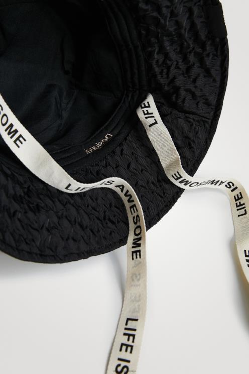 pripomoček NFXLT1414 ženske Desigual klobuk s trakom