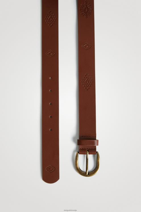 pripomoček NFXLT1453 ženske Desigual usnjeni pas