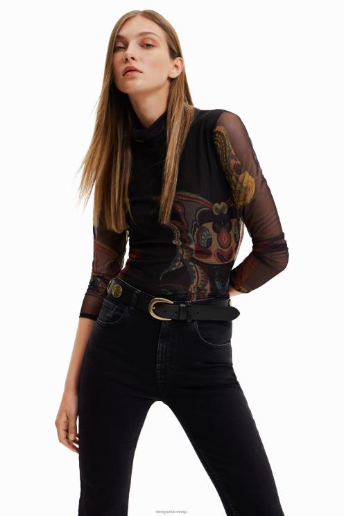 pripomoček NFXLT632 ženske Desigual pas s ploščicami