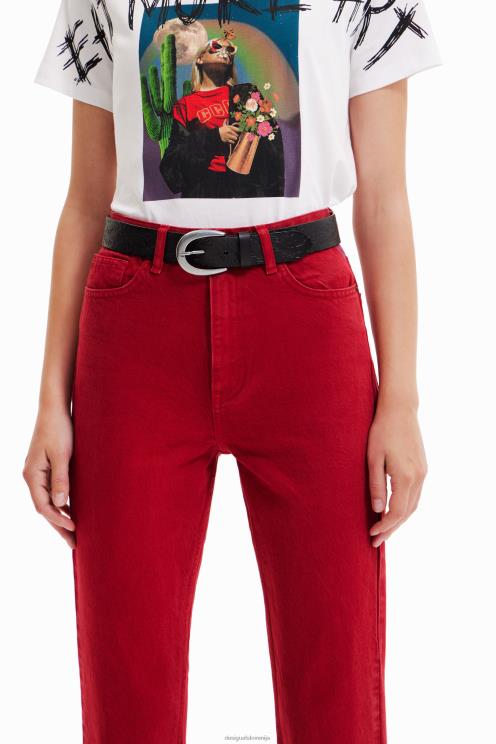 pripomoček NFXLT806 ženske Desigual pas z nepravilno zaponko