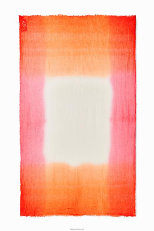 pripomoček NFXLT1409 ženske Desigual pravokotna tie-dye gradientna folija