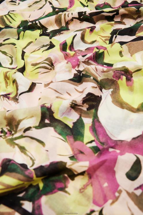 pripomoček NFXLT1411 ženske Desigual pravokoten cvetlični folard