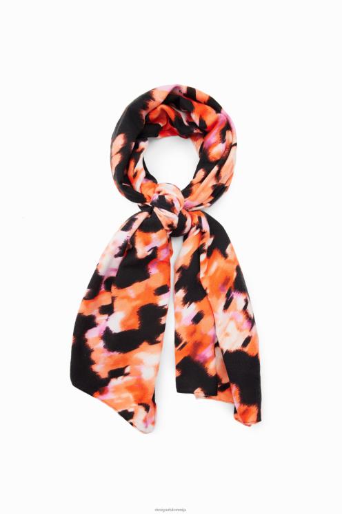 pripomoček NFXLT1418 ženske Desigual abstraktni pravokotni foulard