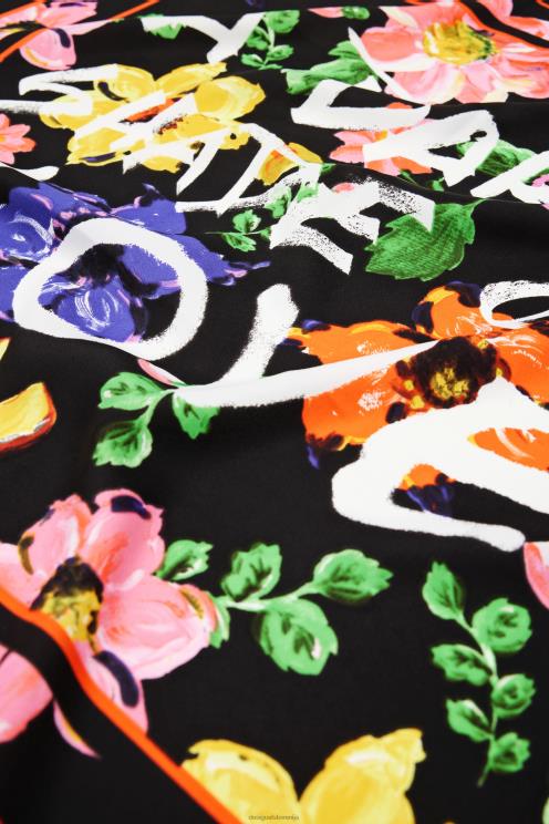 pripomoček NFXLT1420 ženske Desigual cvetlični kvadratni šal