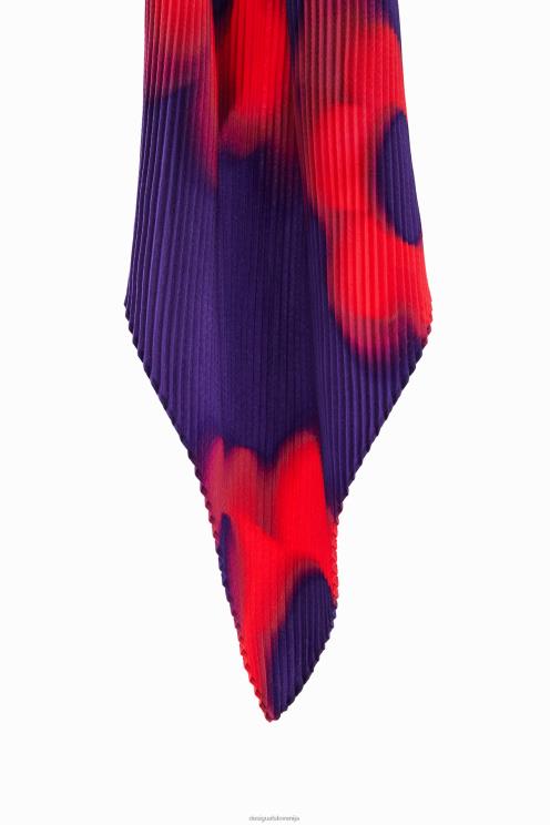 pripomoček NFXLT1449 ženske Desigual kvadratni cvetlični šal