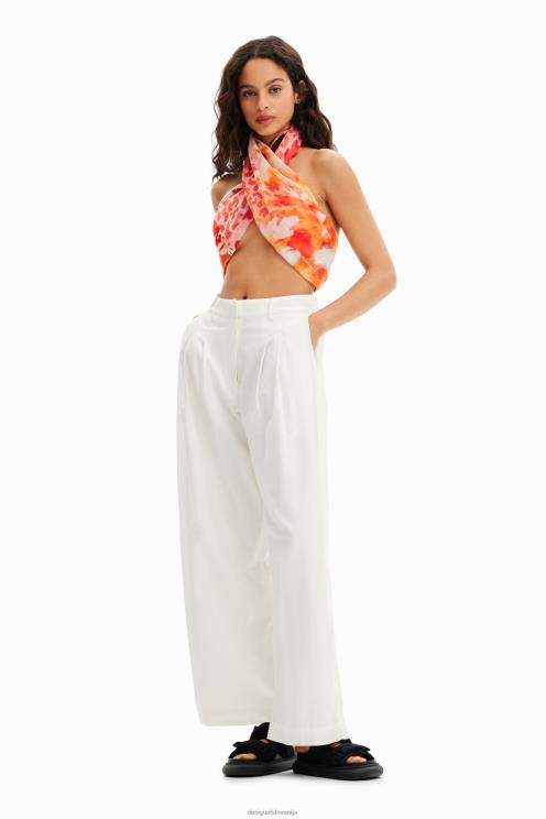 pripomoček NFXLT1462 ženske Desigual patchwork pravokotni foulard