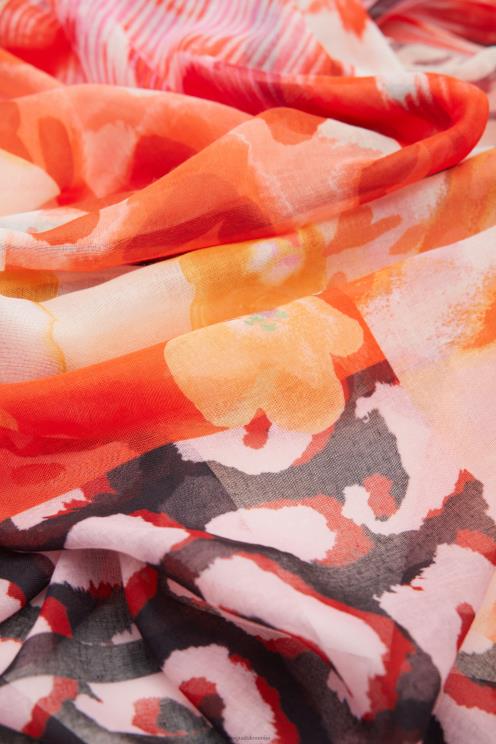 pripomoček NFXLT1462 ženske Desigual patchwork pravokotni foulard