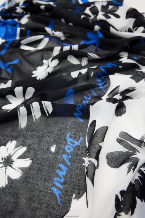 pripomoček NFXLT423 ženske Desigual umetniška pravokotna cvetlična folija