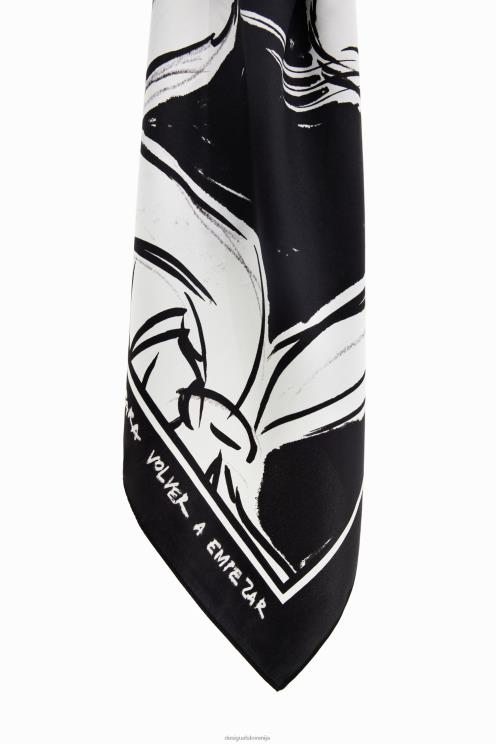 pripomoček NFXLT802 ženske Desigual bugs bunny kvadratni šal