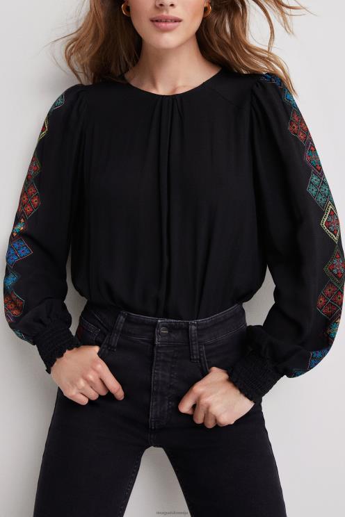 oblačila NFXLT1095 ženske Desigual bodi z motivom